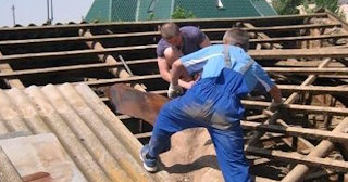 Демонтаж крыши в Рубцовске - стоимость работ от 729 рублей за м2